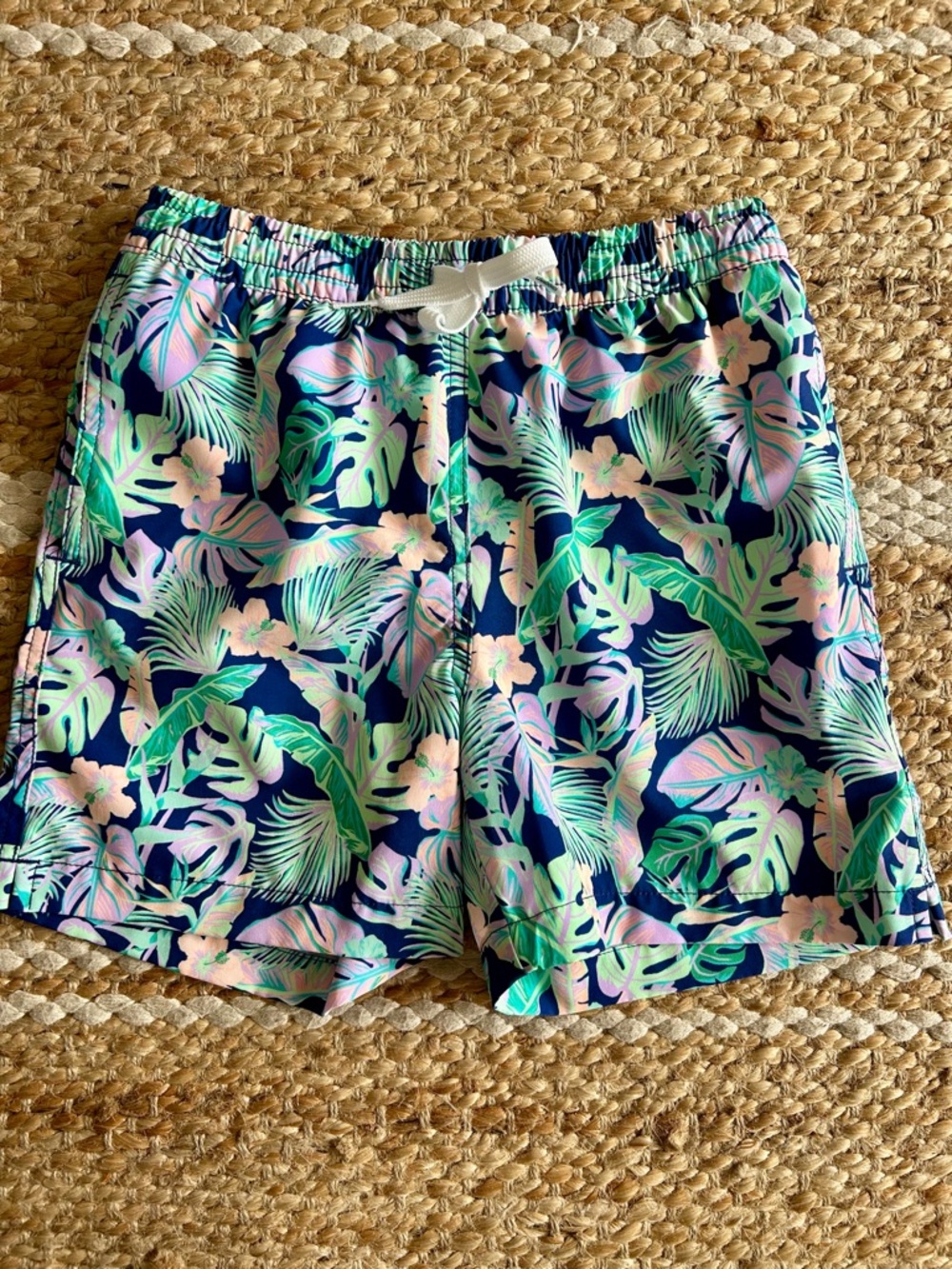 Chubbies Full Elastic Waist Swim Trunks The Night Faunus Print